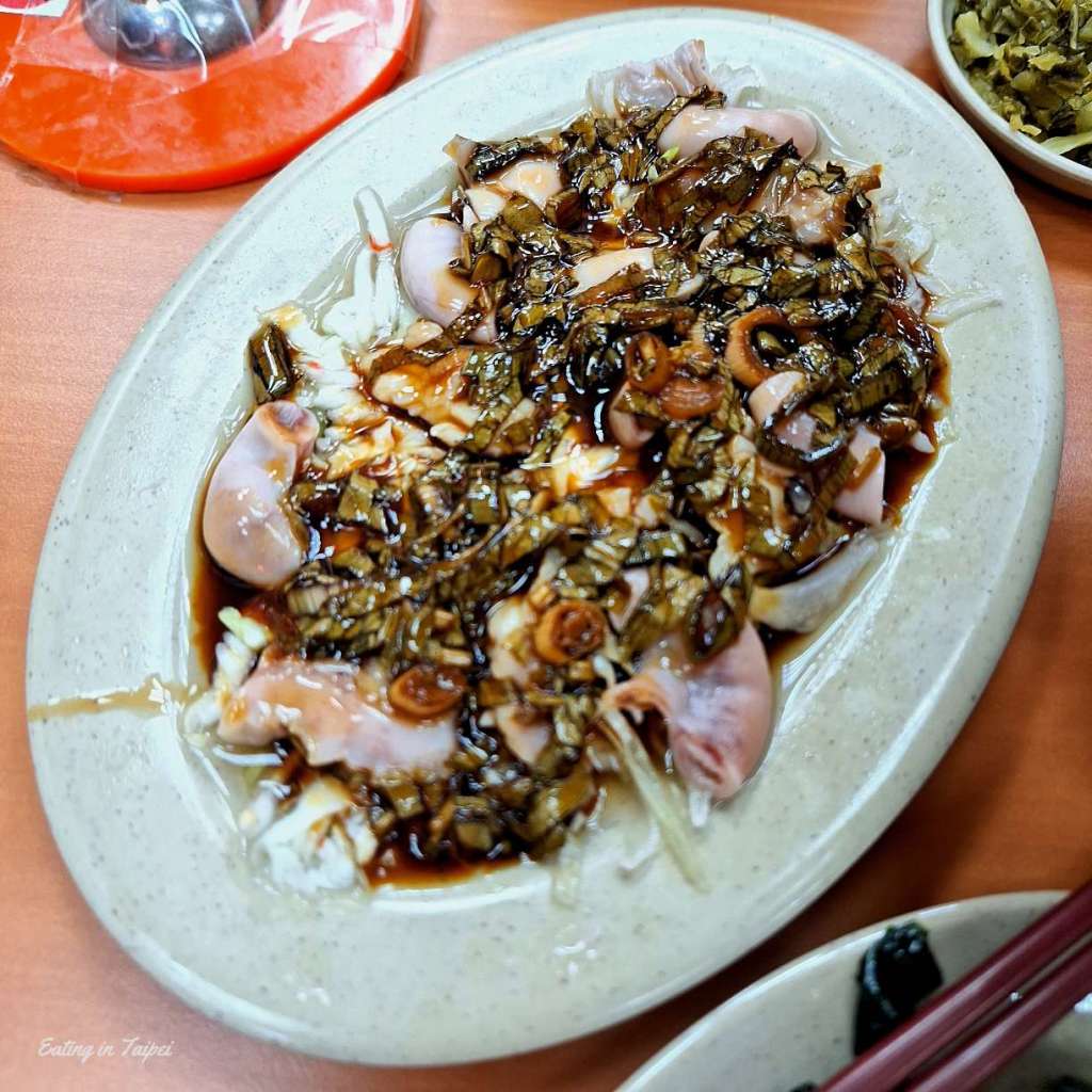 ChangJi Street Pigs Blood Soup intestines