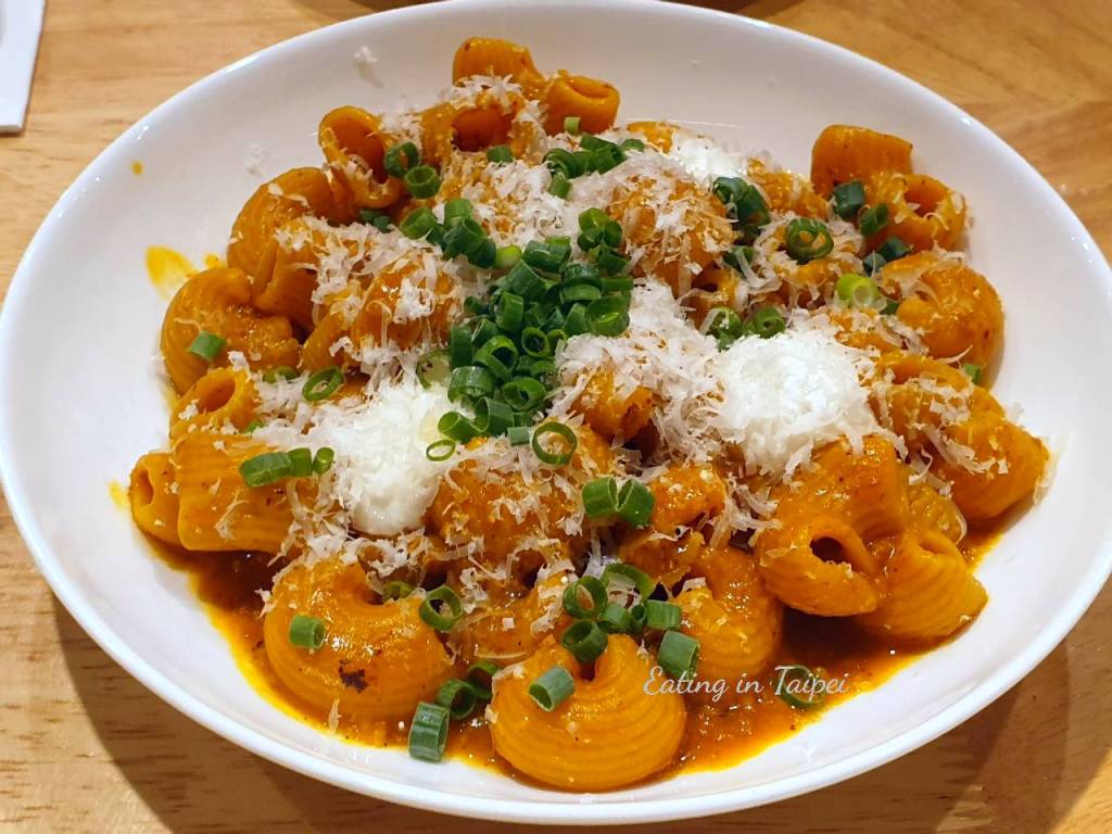 The smoky pumpkin nduja pipe rigate was great, too. But, the curled pasta tubes aren't my favourite type of pasta, in all honesty.